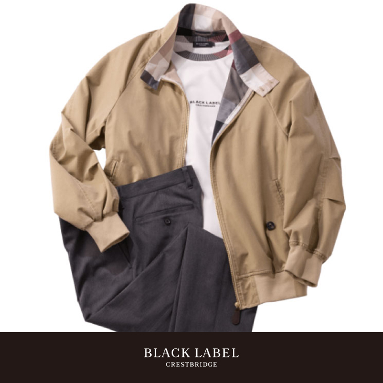BLUE LABEL / BLACK LABEL CRESTBRIDGE�i�u���[���[�x�� / �u���b�N���[�x���E�N���X�g�u���b�W�j�̃V���b�v�j���[�X�uNEW VINTAGE OUTER���v���~�A���A�E�^�[�V���[�Y�uBRIT�v�v
