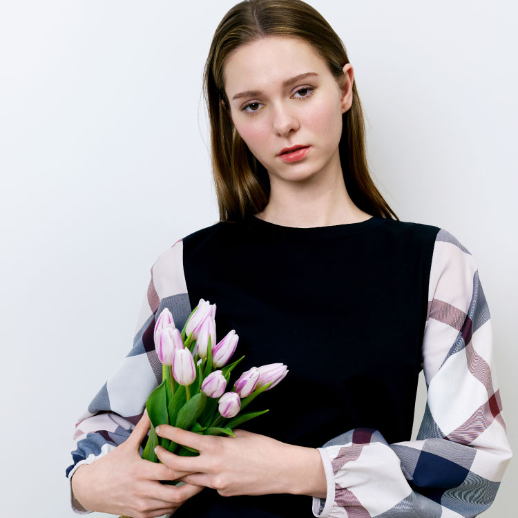 BLUE LABEL / BLACK LABEL CRESTBRIDGE�i�u���[���[�x�� / �u���b�N���[�x���E�N���X�g�u���b�W�j�̃V���b�v�j���[�X�u�N���X�g�u���b�W�`�F�b�N���؂�ւ��f�U�C���A�C�e���v