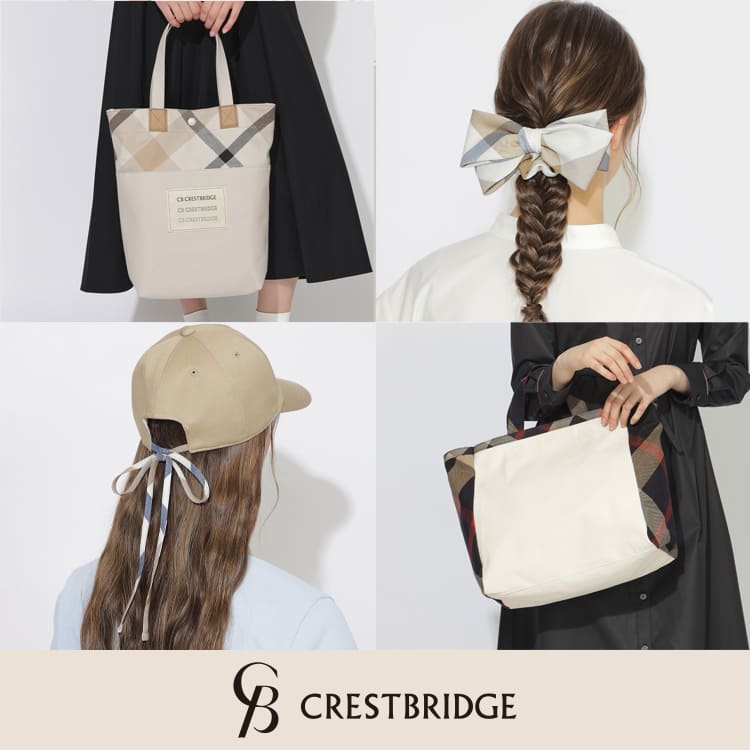 BLUE LABEL / BLACK LABEL CRESTBRIDGE�i�u���[���[�x�� / �u���b�N���[�x���E�N���X�g�u���b�W�j�̃V���b�v�j���[�X�u�o�b�O��X�q�ȂǁA�G�݂����X���ג��v