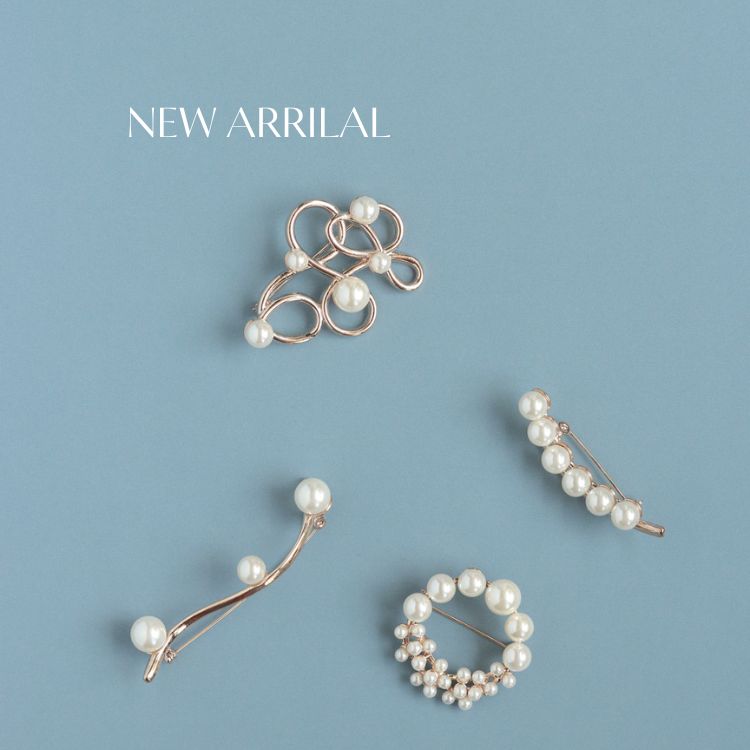 NOIR DE POUPEE�i�m���[���h�v�[�y�j�̃V���b�v�j���[�X�u�yNewarrival�zpearl brooch�v