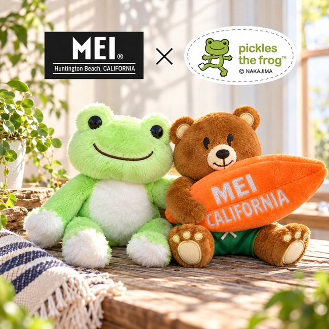 salle de bal�i�T���f�o���j�̃V���b�v�j���[�X�u�y MEI × pickles the frog / ���C × ������̃s�N���X �z�R���{���i �̔��J�n�v