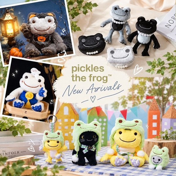salle de bal�i�T���f�o���j�̃V���b�v�j���[�X�u�y ������̃s�N���X / pickles the frog �z�V�삼���������ׁ��v