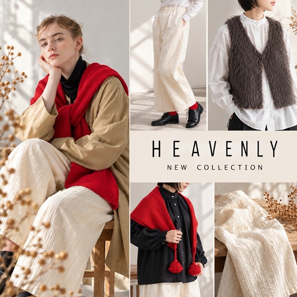 salle de bal�i�T���f�o���j�̃V���b�v�j���[�X�u�yHEAVENLY / �w�u�����[�z2026SS COLLECTION�v