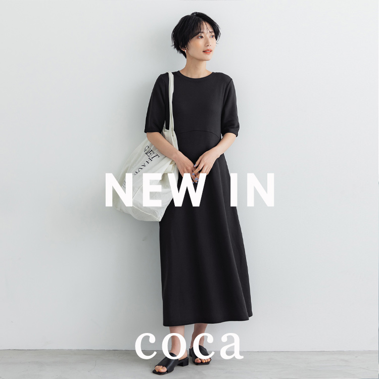 Coca コカのトピックス Coca 女性らしいライン感 スウェットワンピース Zozotown