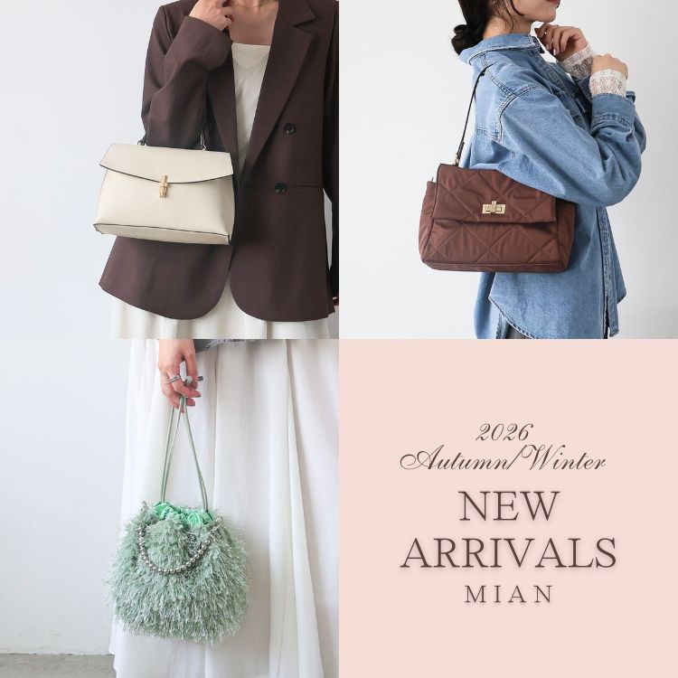 TRYSIL�i�g���C�V���j�̃V���b�v�j���[�X�u�_2026AW NEW ARRIVALS�^ �H�~�R�[�f����i�Ɏd�グ��V��BAG���W��v