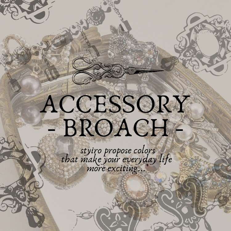 Histoire�i�C�X�g���[���j�̃V���b�v�j���[�X�u- RECOMMEND ACCESSORY BROACH -�v