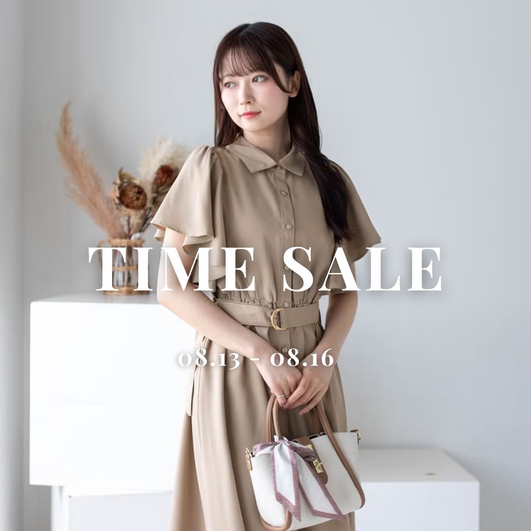 clear�i�N���A�j�̃V���b�v�j���[�X�u���~�����TIME SALE�J�Ò��I�v