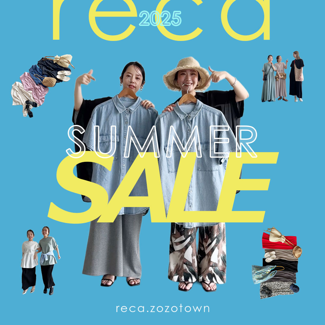 recaiJj̃Vbvj[XuyrecazSUMMER SALE STARTIIIv