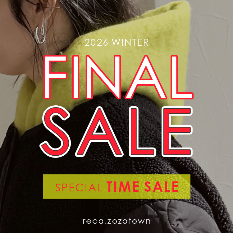 reca�i���J�j�̃V���b�v�j���[�X�u�yreca�z2026 WINTER FINAL SALE�v