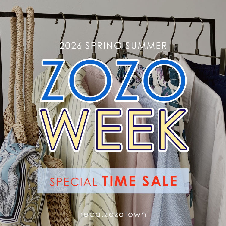 reca�i���J�j�̃V���b�v�j���[�X�u�yreca�z�����ȁwZOZOWEEK�x�J�Ò��I�I �v