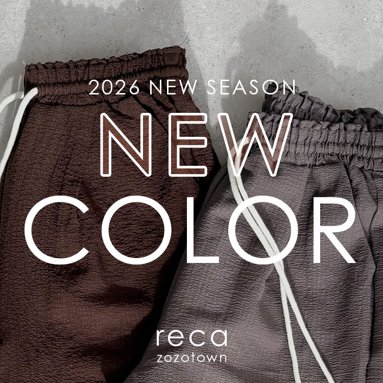 reca�i���J�j�̃V���b�v�j���[�X�u�yreca�z�_�Җ]��NEW COLOR�o��I�^��l�C�A�C�e�����`�F�b�N�I�v