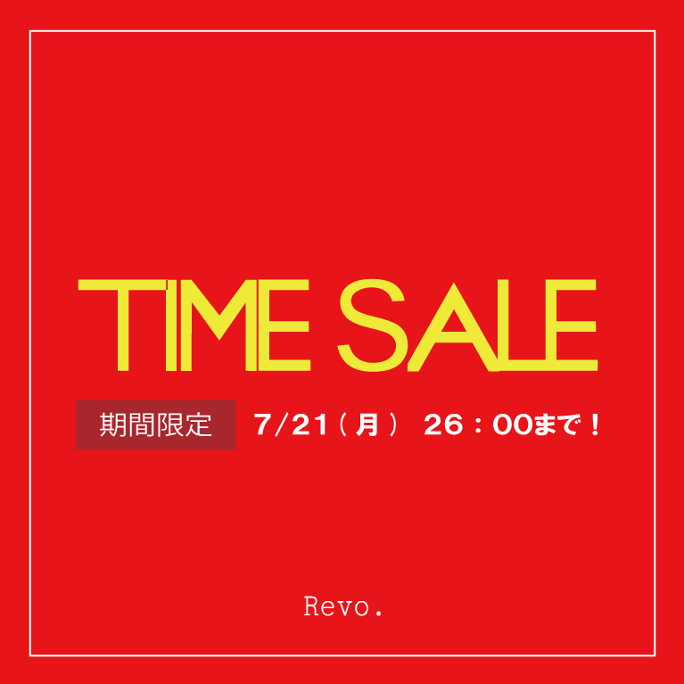 Revo.iHj̃Vbvj[XuyZOZOSALEz2025SUMMER^CZ[JÒI7/22 1:59܂Łv