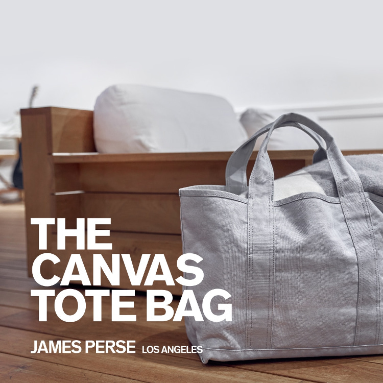 低価正規品】 JAMES PERSE - JAMES PERSE トートバッグ ラージの通販