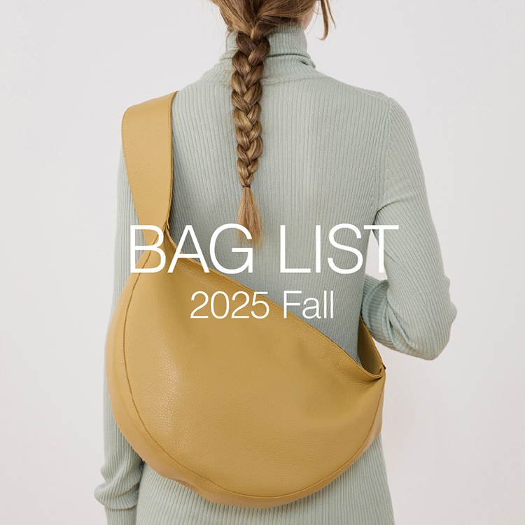 TOMORROWLANDigD[hj̃Vbvj[XuBAG LIST 2025 Fallv