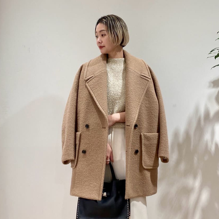 ファンシーダイヤゴナル ショートコート（その他アウター