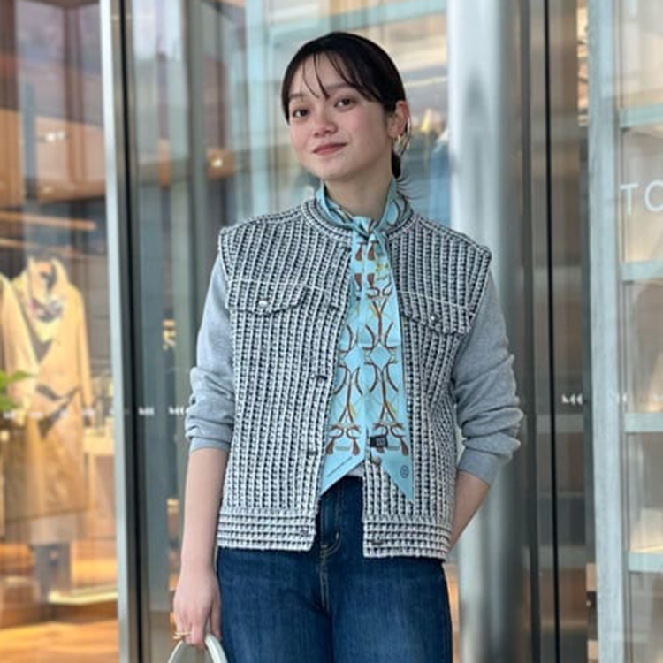 ビンテージギャバジン ダブルブレストジャケット（テーラード