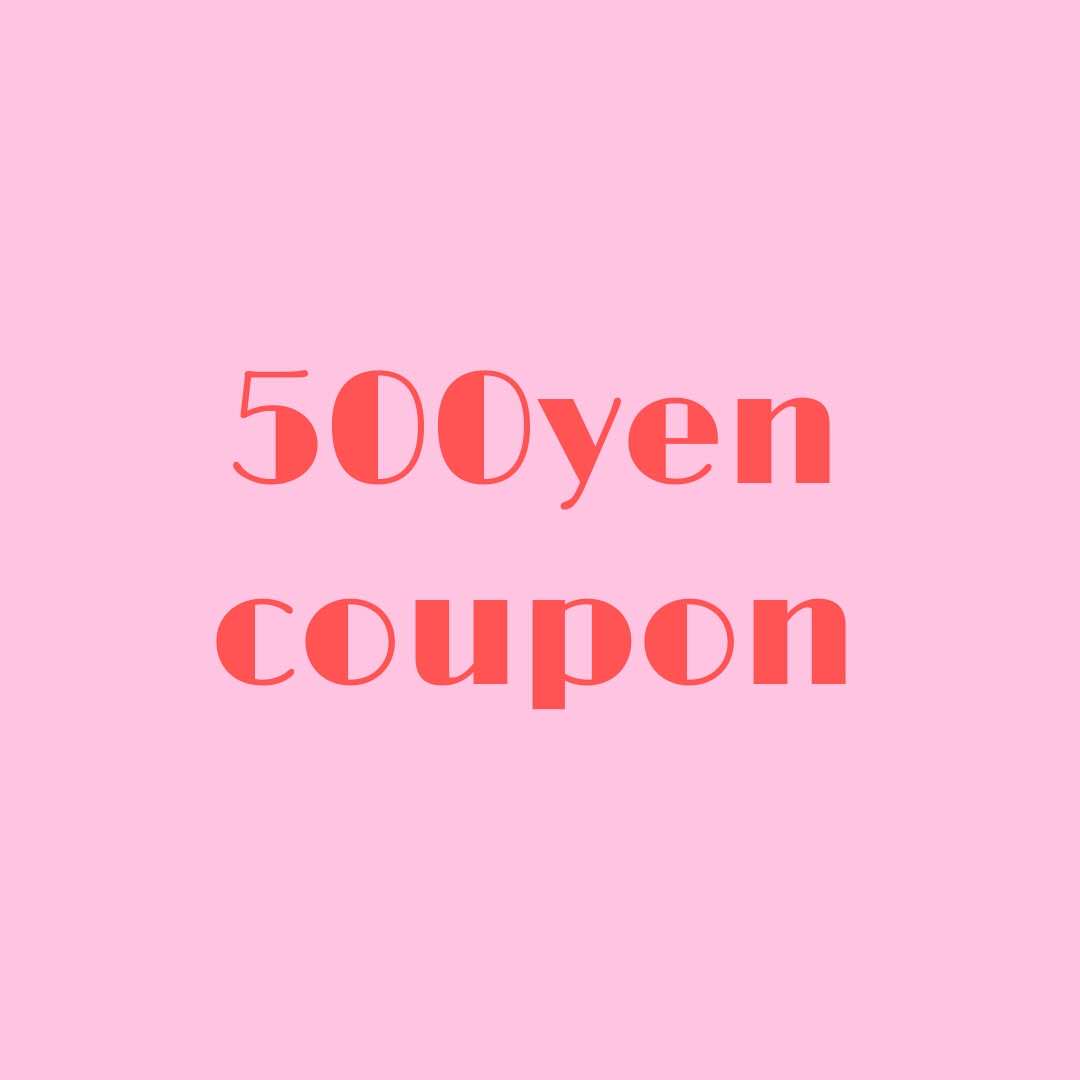 MANGROVE�i�}���O���[�u�j�̃V���b�v�j���[�X�u��Special coupon��500 Yen off�����v