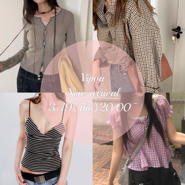 MANGROVE�i�}���O���[�u�j�̃V���b�v�j���[�X�u��Vipoa��New Arrival 3/19(Thu)20:00~�v