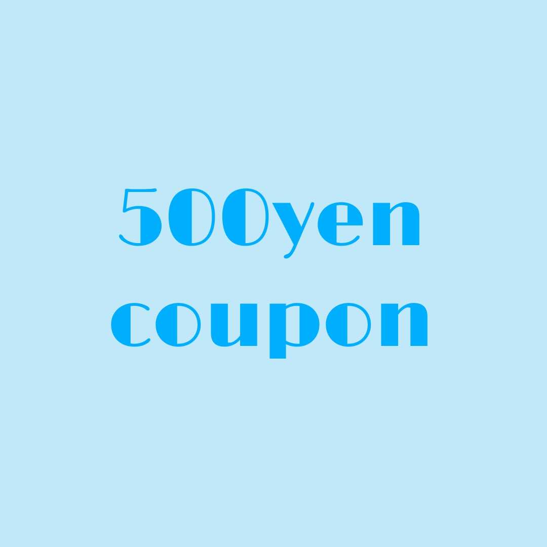 MANGROVE�i�}���O���[�u�j�̃V���b�v�j���[�X�uSpecial coupon!!����500 Yen off�����v
