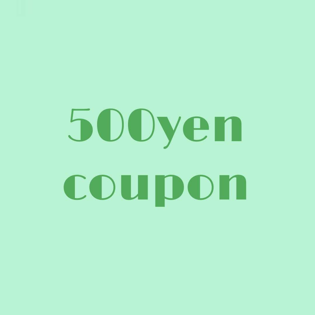 MANGROVE�i�}���O���[�u�j�̃V���b�v�j���[�X�uSpecial coupon!!����500 Yen off�����v