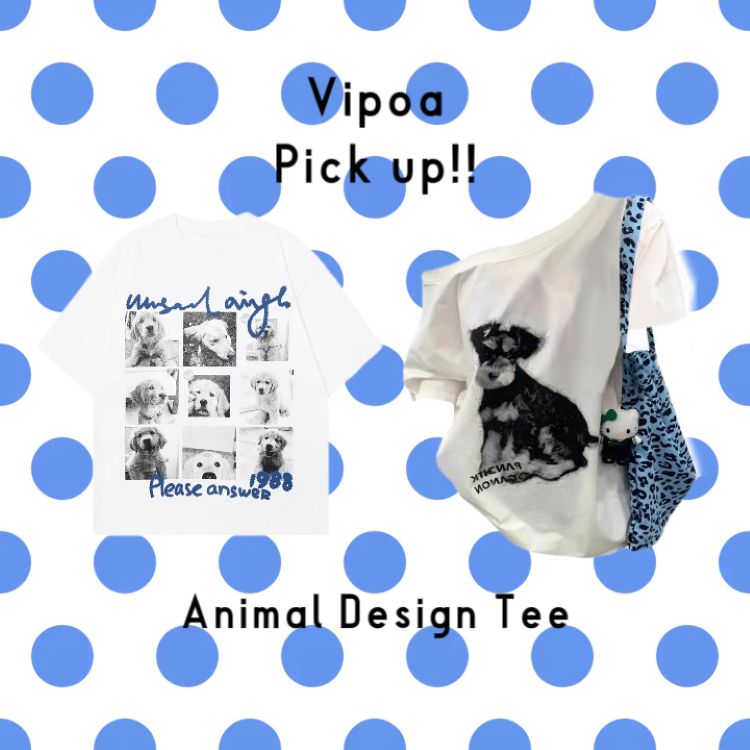 MANGROVE�i�}���O���[�u�j�̃V���b�v�j���[�X�u��Pick up!!��Animal Design Tee�v