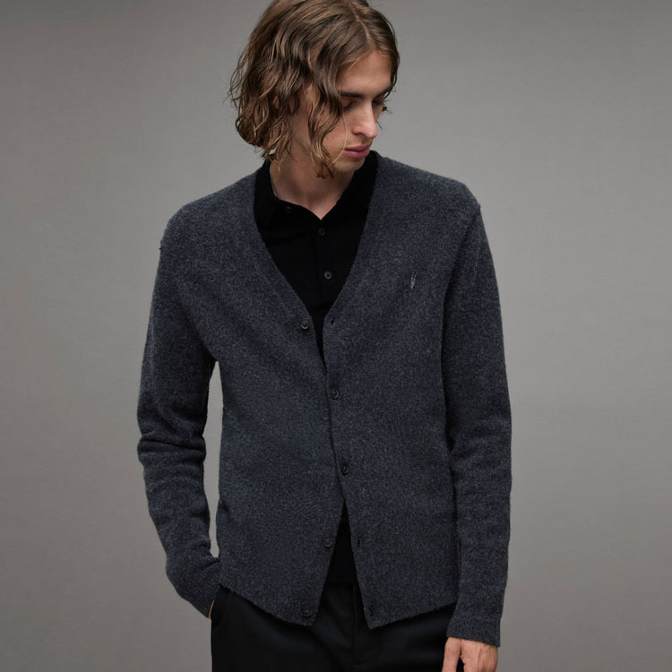 POLK DOT JACQUARD RELAXED CARDIGAN | POLK ドット ジャカード