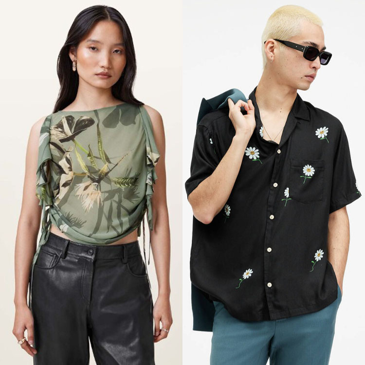 オールセインツ AllSaints Anna Tee レディース シャツ トップス Grass Green AllSaints ANNA - Basic T-shirt - grass green/green - Zalando