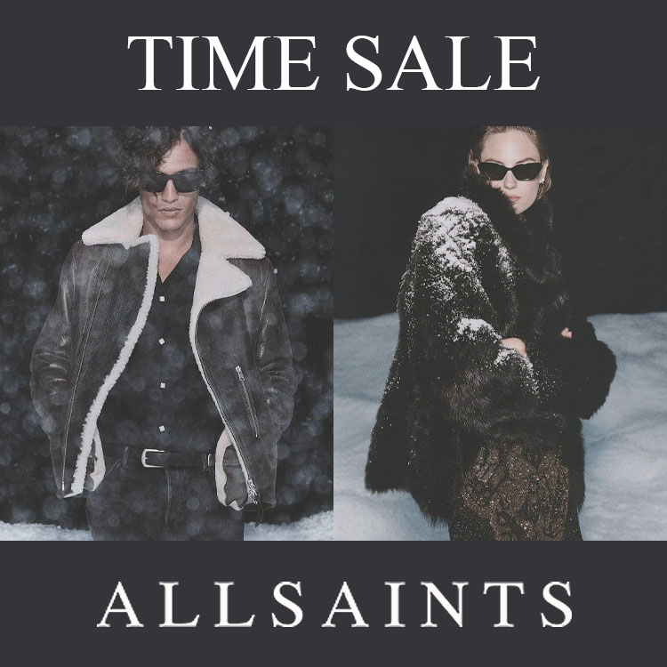 ALLSAINTS�i�I�[���Z�C���c�j�̃V���b�v�j���[�X�u�yALLSAINTS�z���~�����A�C�e���������ɁIZOZO���^�C���Z�[���J�Ò��I�v