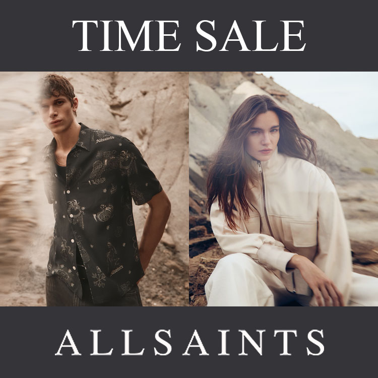 ALLSAINTS�i�I�[���Z�C���c�j�̃V���b�v�j���[�X�u�yALLSAINTS�z�Z�[���A�C�e��������ɂ����ITIME SALE �X�^�[�g�I�v