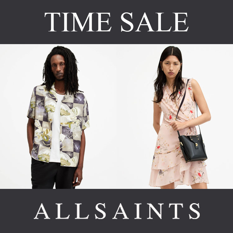 ALLSAINTS�i�I�[���Z�C���c�j�̃V���b�v�j���[�X�u�yALLSAINTS�z�t���[�������A�C�e�����ΏہIZOZO��� TIME SALE �J�Ò��I�v