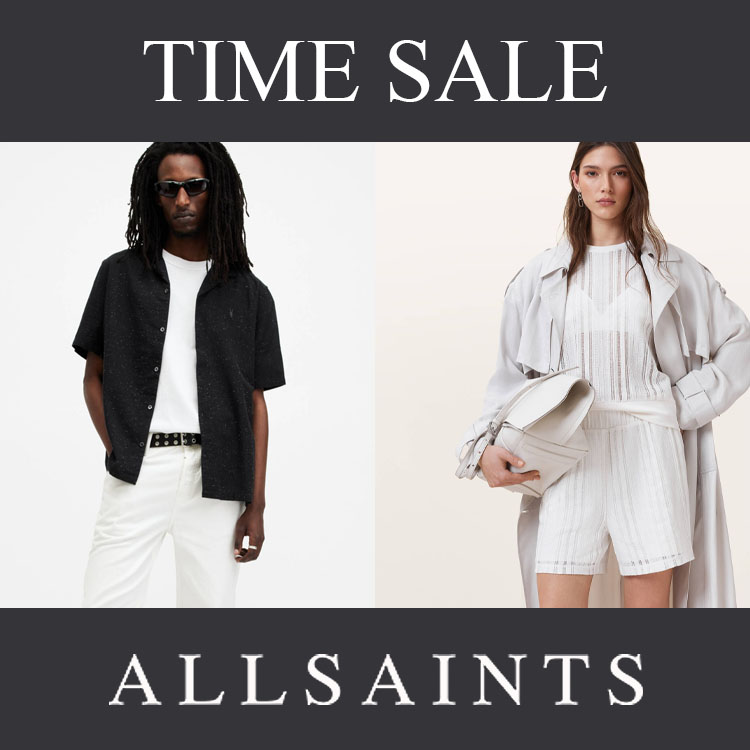 ALLSAINTS�i�I�[���Z�C���c�j�̃V���b�v�j���[�X�u�yALLSAINTS�z�����A�C�e���������IZOZO��� TIME SALE �J�Ò��I�v