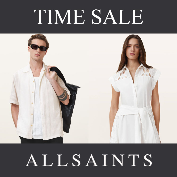 ALLSAINTS�i�I�[���Z�C���c�j�̃V���b�v�j���[�X�u�yALLSAINTS�z���~�����A�C�e���������IZOZO��� TIME SALE �J�Ò��I�v