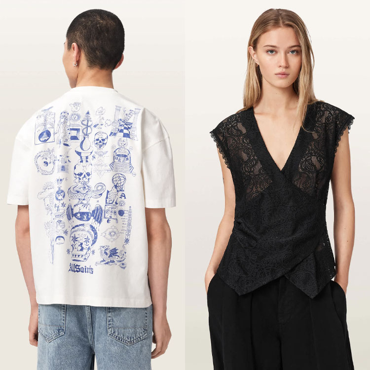 ALLSAINTS�i�I�[���Z�C���c�j�̃V���b�v�j���[�X�u�yALLSAINTS�z�V��A�C�e�����X�Ɠ��ג��I�v