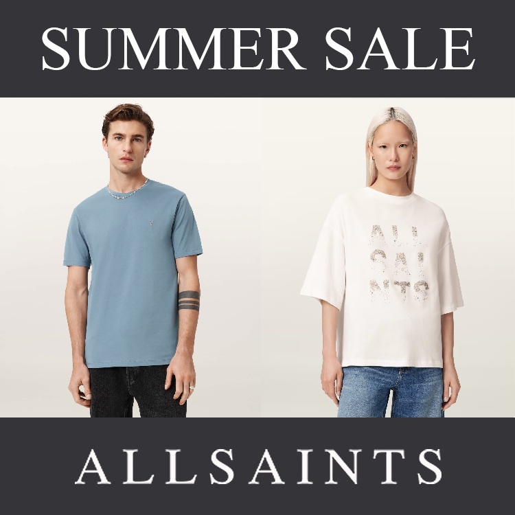 ALLSAINTS�i�I�[���Z�C���c�j�̃V���b�v�j���[�X�u�yALLSAINTS�z����SUMMER SALE START�I�����v