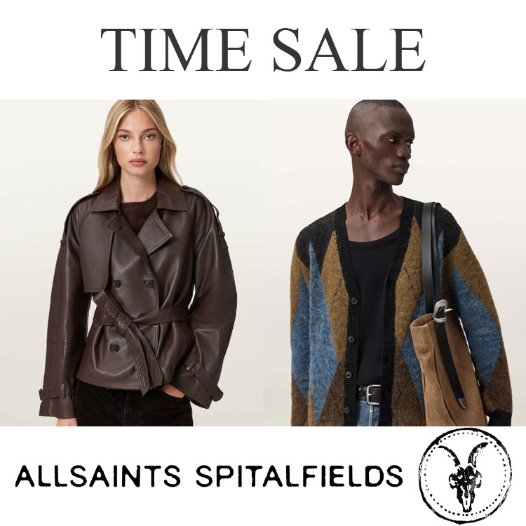 ALLSAINTS�i�I�[���Z�C���c�j�̃V���b�v�j���[�X�u�yALLSAINTS�zZOZO���ETIME SALE START�I�v