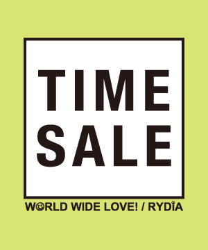 World Wide Love Rydia ワールドワイドラブ リディアのトピックス Zozo限定 Time Sale Zozotown