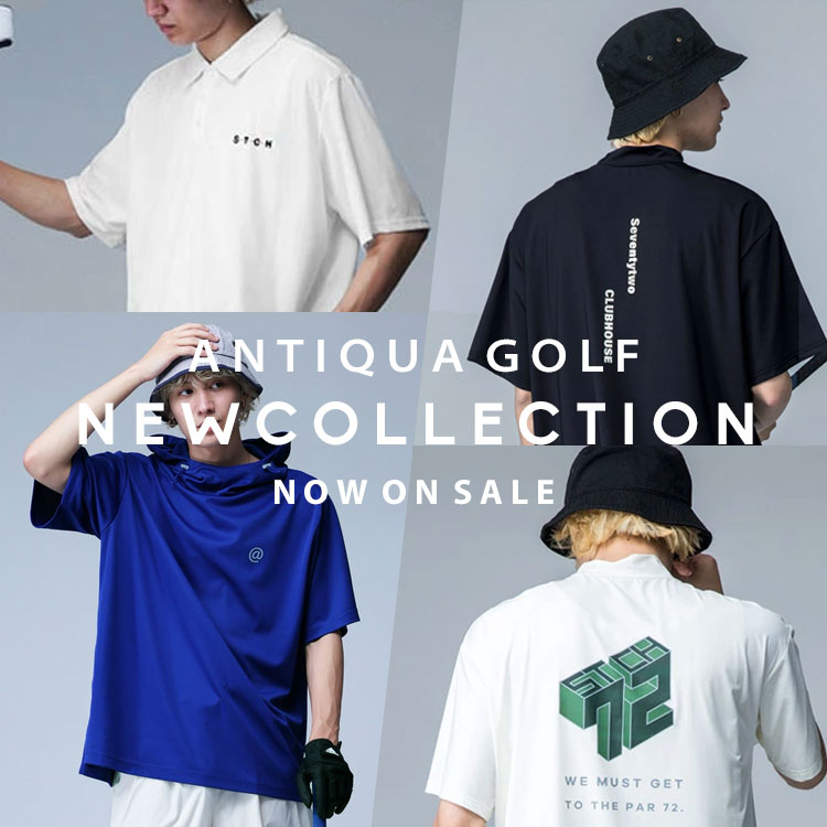 antiqua｜アンティカのトピックス「＼ANTIQUA GOLF×STCH／新作アイテム