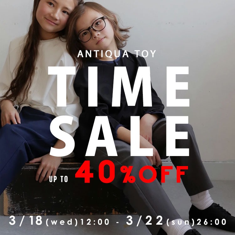 antiqua�i�A���e�B�J�j�̃V���b�v�j���[�X�u�_���Ԍ���^�C���Z�[�� TIME SALE �^�v