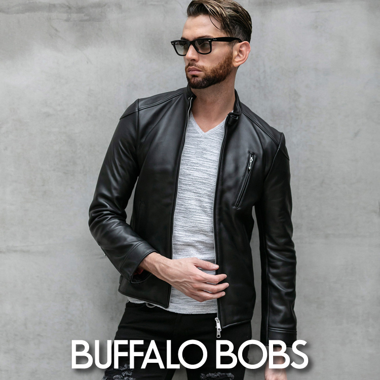 BUFFALO BOBS バッファローボブズ 匠レザーダウンジャケット