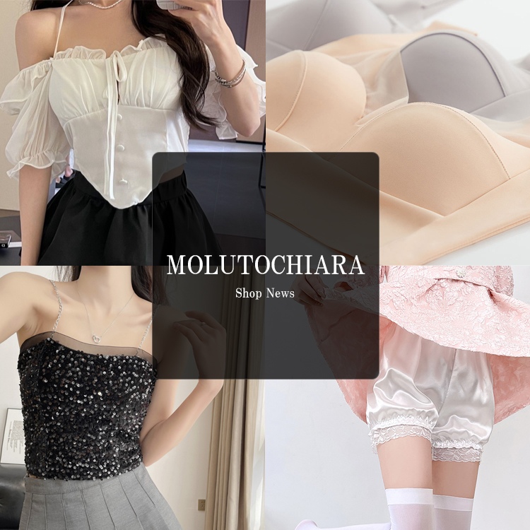 かぼちゃパンツ 裾レース（ショーツ）｜MOLUTOCHIARA