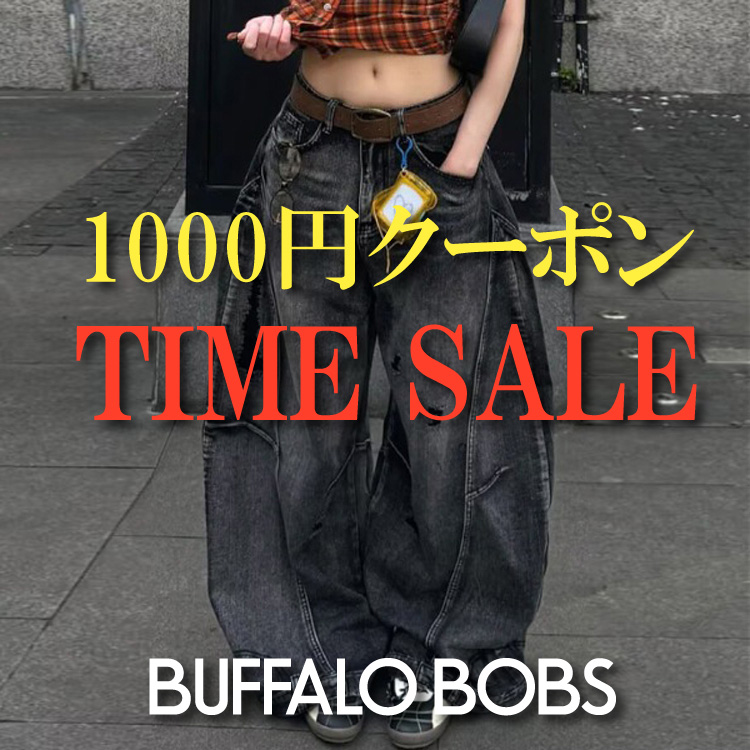BUFFALO BOBS�i�o�b�t�@���[�{�u�Y�j�̃V���b�v�j���[�X�u�y���~���ʊ��z1000�~�N�[�|�����^�C���Z�[�� �Q�����J�Ò��� �v