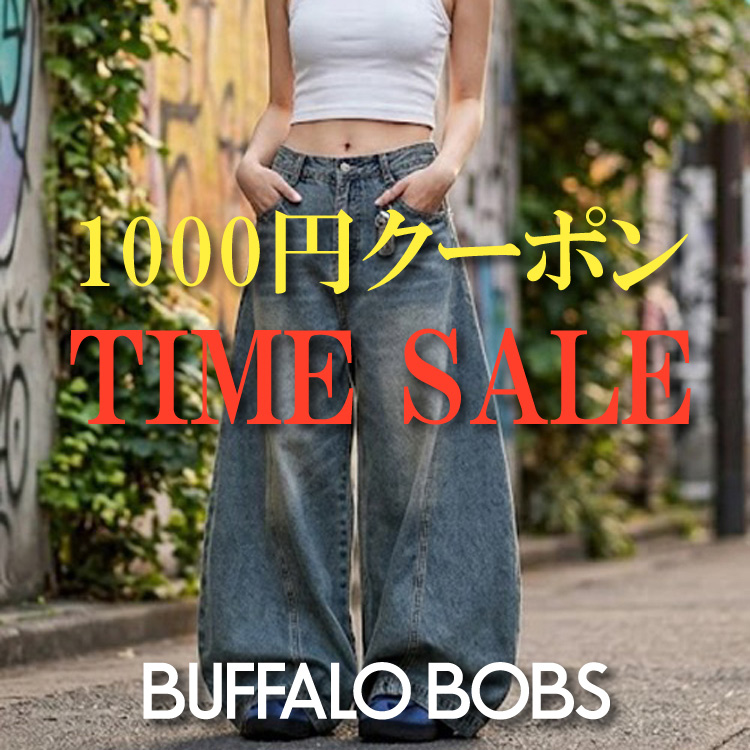 BUFFALO BOBS�i�o�b�t�@���[�{�u�Y�j�̃V���b�v�j���[�X�u�y1000�~�N�[�|�����^�C���Z�[�����W�z���Ԍ���I�H�̐V�삪�����������ȃv���C�X�Ɂ�v