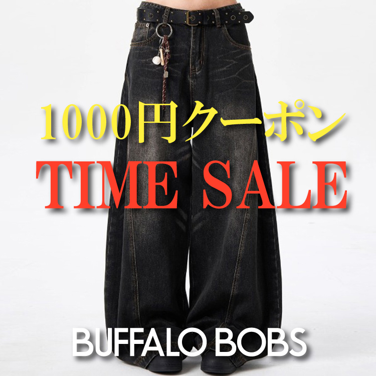BUFFALO BOBS�i�o�b�t�@���[�{�u�Y�j�̃V���b�v�j���[�X�u�y1000�~�N�[�|�����^�C���Z�[�����W�z�{������I�_�u���ł����ȃE�B�[�N�G���h��v