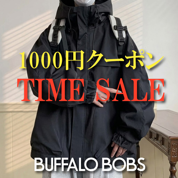 BUFFALO BOBS�i�o�b�t�@���[�{�u�Y�j�̃V���b�v�j���[�X�u�y1000�~�N�[�|�����^�C���Z�[�����W�z�{������I�H�̑労�ӍՁ�_�u���ł����ȃX�|�[�c�̓��I�v