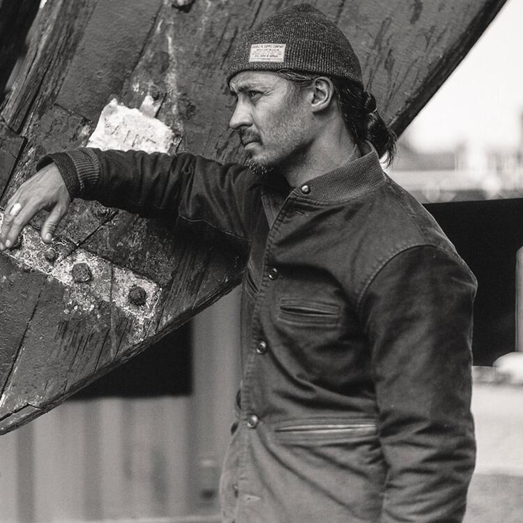 RRL ダブルアールエル ワークベスト　シャンブレー　インディゴ　デニム　藍染め RRL ダブルアールエル ワークベストシャンブレーインディゴ