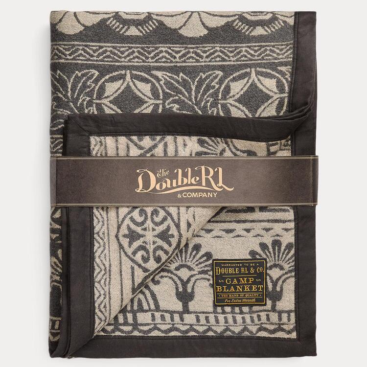 DOUBLE RL & CO. ダブルアールエル チェック柄ブランケット DOUBLE RL & CO. ダブルアールエル チェック柄ブランケット