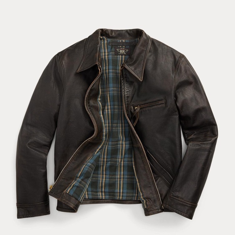 レザー ジャケット（その他アウター）｜RRL（ダブル アール エル）の