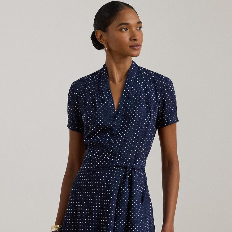 Lauren Ralph Lauren リネン ロールタブ スリーブ チュニック Lauren Ralph Lauren リネン ロールタブ スリーブ チュニック