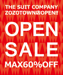 The Suit Company ザ スーツカンパニーのトピックス Max60 Off Sale The Suit Company Zozotown店がオープンしました Zozotown