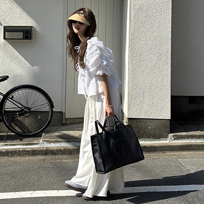 オフショルダーツイストワンピース（ワンピース）｜styling